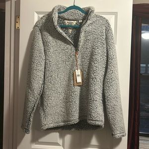 Charcoal polyester sweater